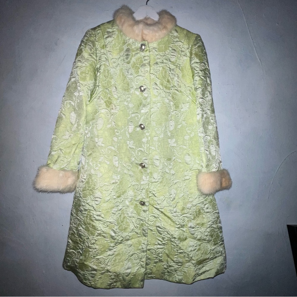 VTG Mink Collar 60s Coat
